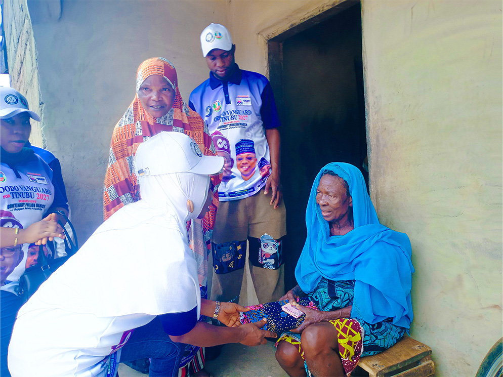 ododo vanguard reach out to the needy